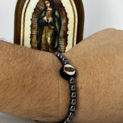 Pulsera Hematita Guadalupe